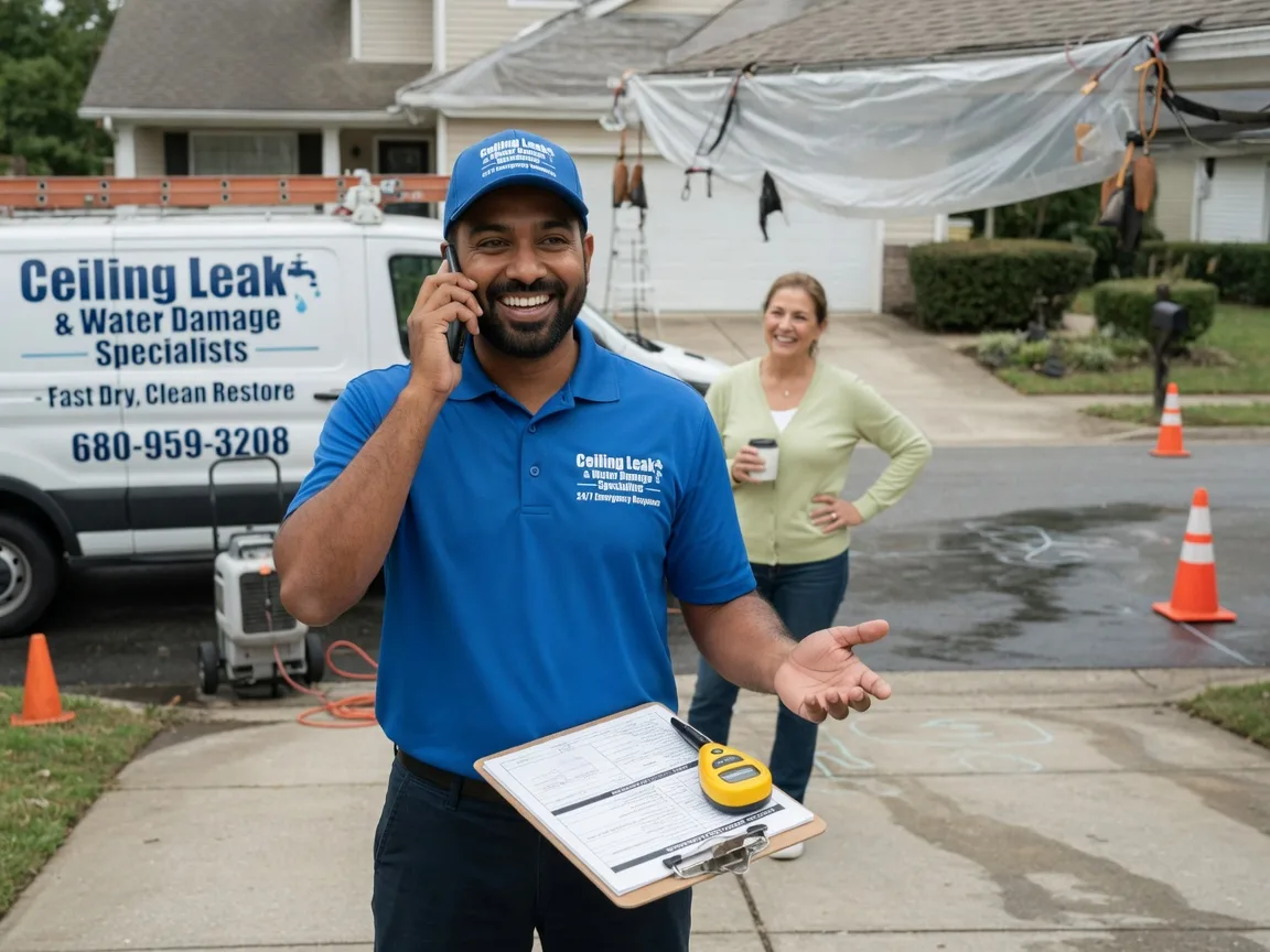 Ceiling Leak Cleanup Dauphin, PA FAQs